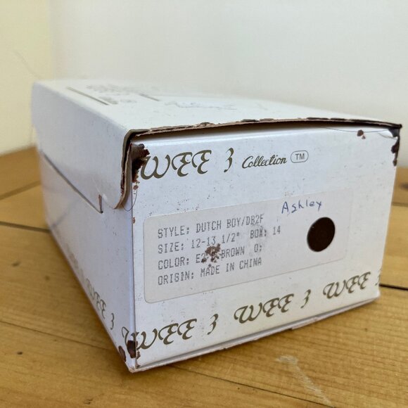 Wee 3 Doll Wig Dutch Boy Dark Brown 12-13 1/2 #DB2F Long Hair w/ Bangs NWT - Picture 5 of 8